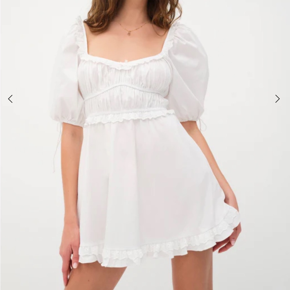 Lovers and Friends white mini dress. Size 1X